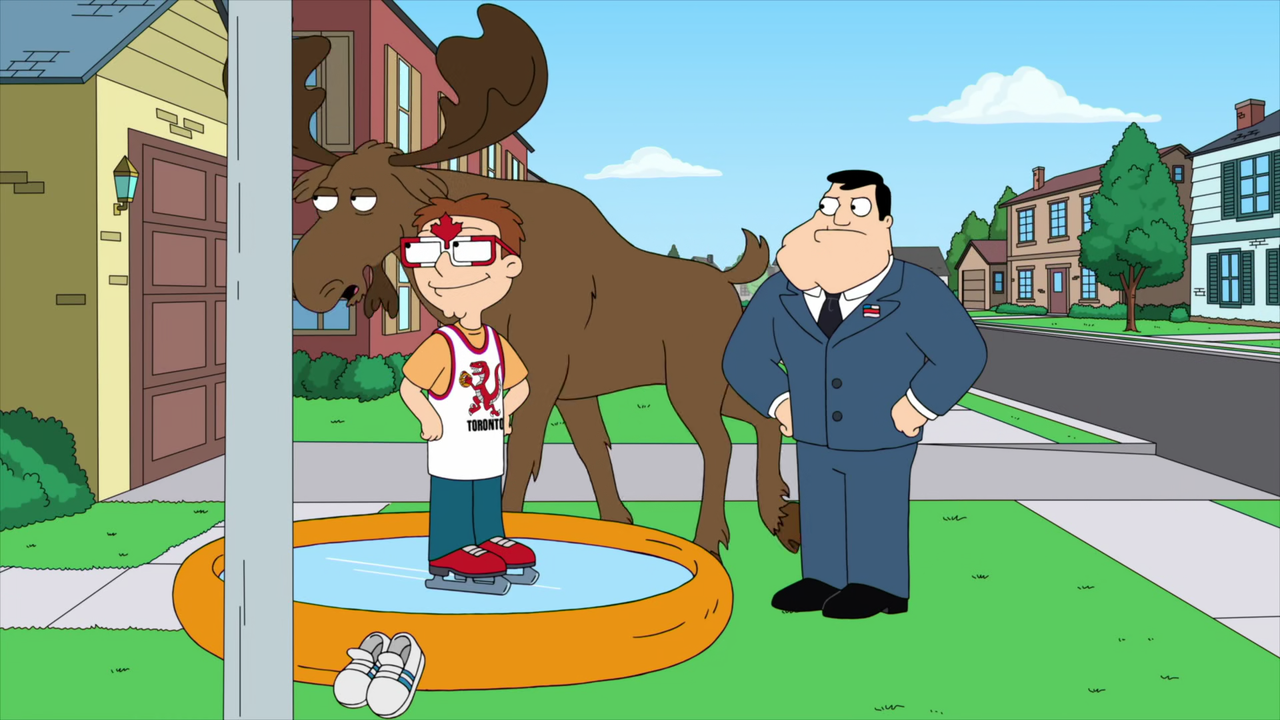 American Dad (2005) S17E16 The Old Country (1080p AMZN Webrip x265 10bit EAC3 5.1 - Goki)[TAoE].mkv