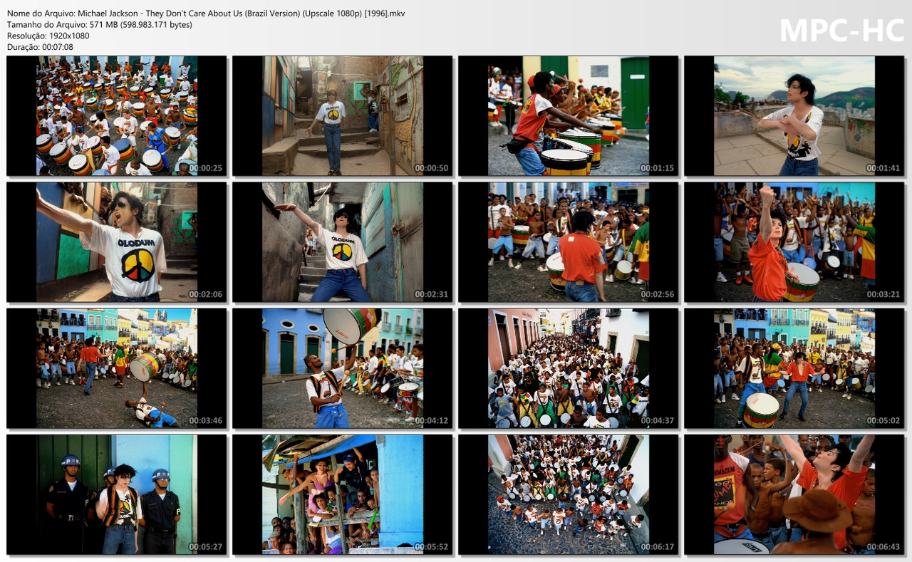 Michael Jackson - They Don’t Care About Us (Brazil Version) (Upscale 1080p) [1996]