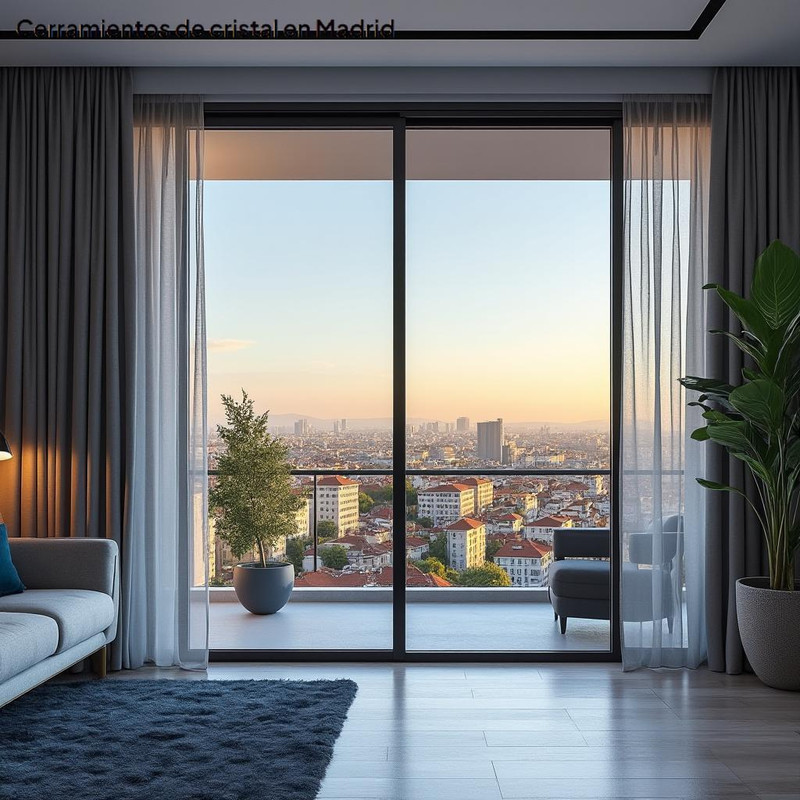 cerramientos de cristal en Madrid