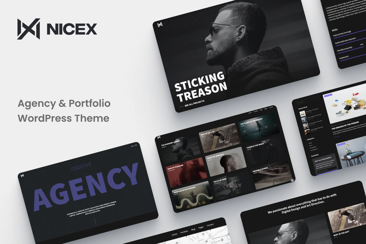 Nicex - Creative Portfolio Theme