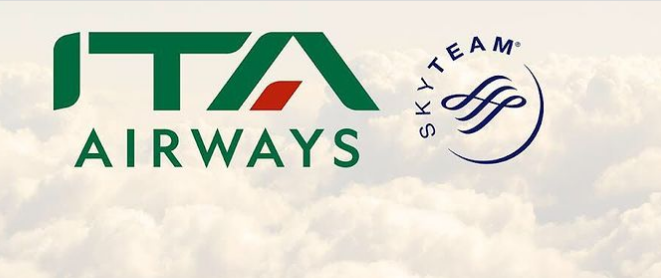 ITA es ahora parte de *Skyteam* [como Alitalia] - Italia Trasporto Aereo (ITA) - Antigua Alitalia