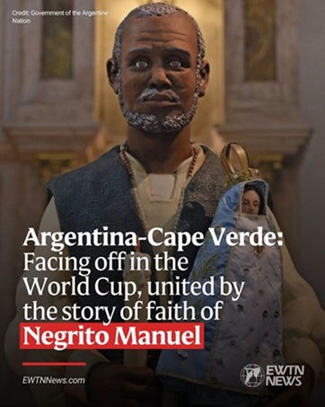 Argentina Capo Verde Avversarie ai Mondiali unite dalla storia di fede di Negrito Manuel