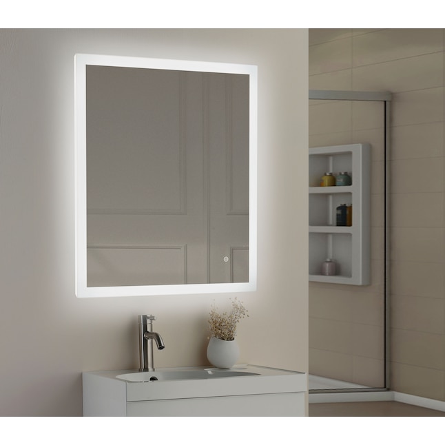 Get 50% off Allen + Roth LED Bathroom Mirrors Today Only at Lowe’s