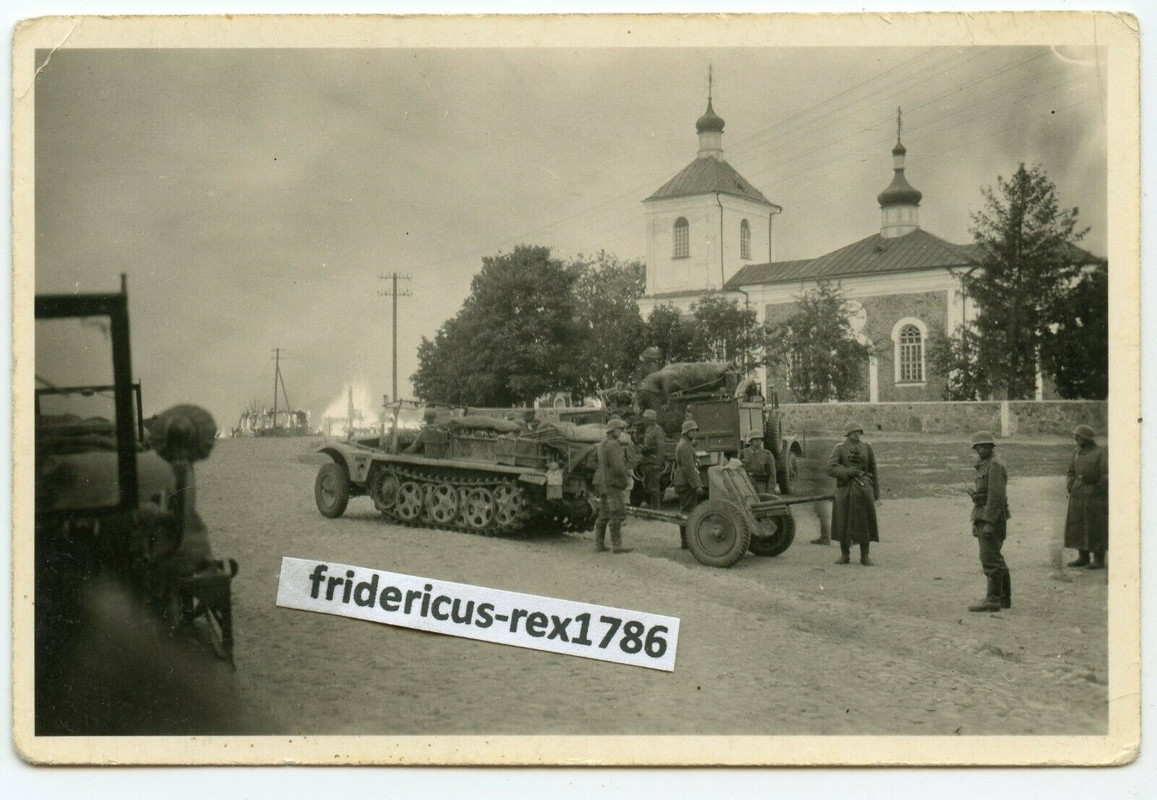 !!! Ostfront HKL Combat Panzer Jäg. Abt. mit Halbkette Sd Kfz 10 und 3,7 Pak