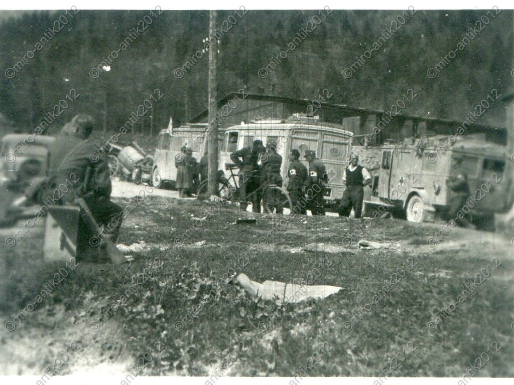 Foto, Gebirgsjäger, Rückzug, Sankt Anna, Loiblpa