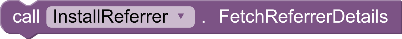 FetchReferrerDetails Block