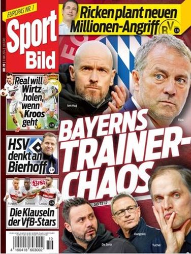 Cover: Sport Bild Magazin No 19 vom 08  Mai 2024