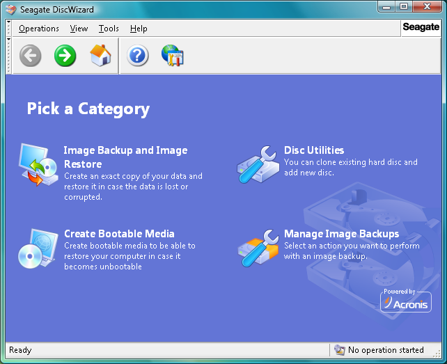 Seagate DiscWizard 23.0.1 Build 17160 Seagate DiscWizard 23.0.1 Build 17160
