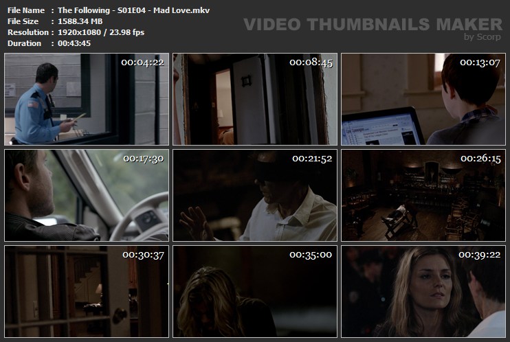 The Following - S01E04 - Mad Love.mkv
