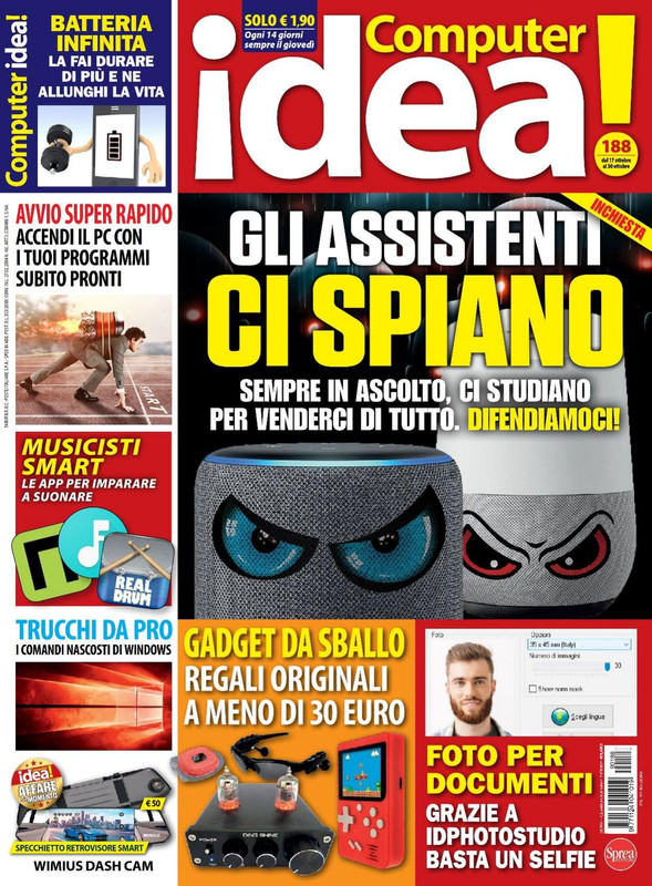 Il Mio Computer Idea N.188 – 17 Ottobre-30 Ottobre 2019