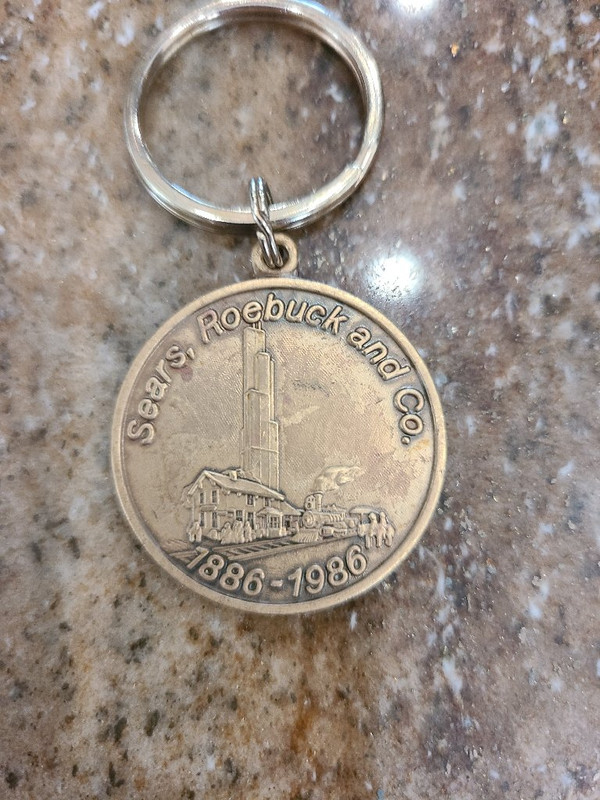 Sears-Copper-Token-1986-Centenial---But-Not-Statue-Of-Liberty