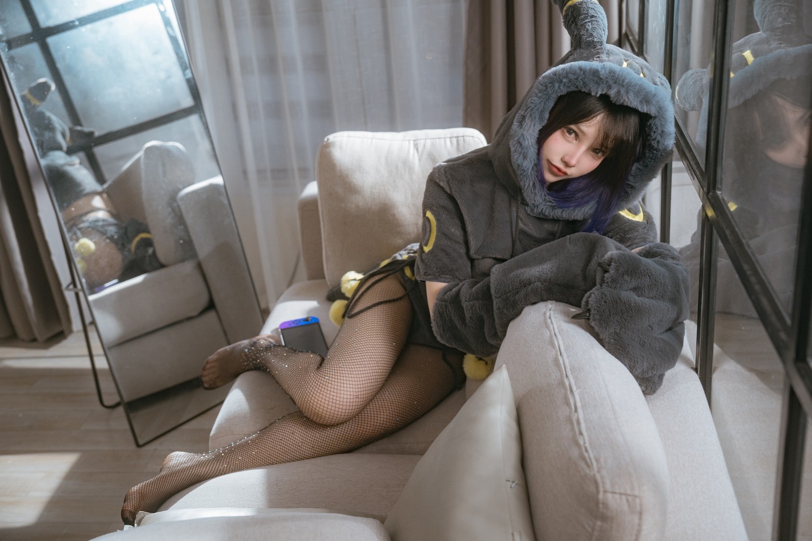 狐洛洛子 – 月之伊布 高清写真（45P-571MB）梦幻系人气主题图集插图3