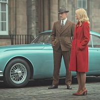 Sam meets Jane in the hotel car park 