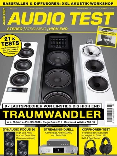 Cover: Audio Test Magazin März No 03 2023