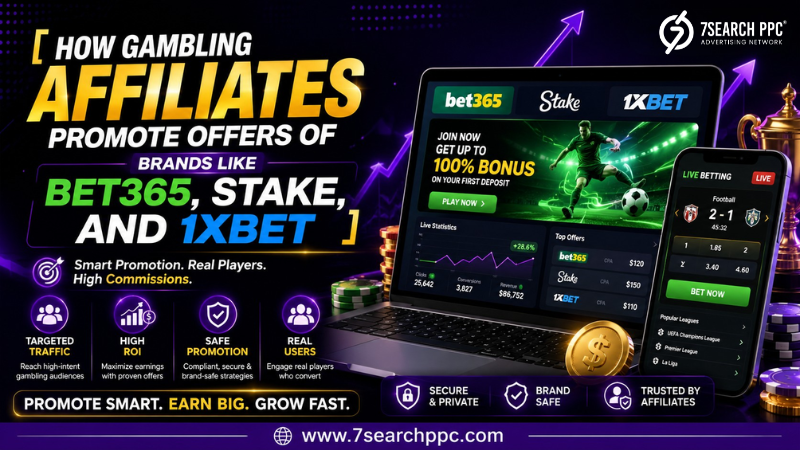 Gambling Affiliates Promote Offers