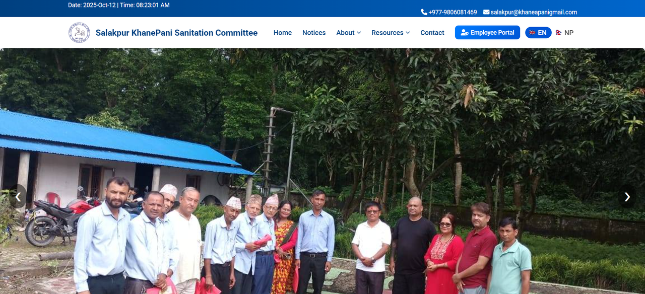 Salakpur Khaneapani Management System by Nischal Acharya