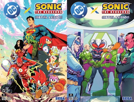 DC x Sonic the Hedgehog - Metal Legion #1-5 (2026) Complete