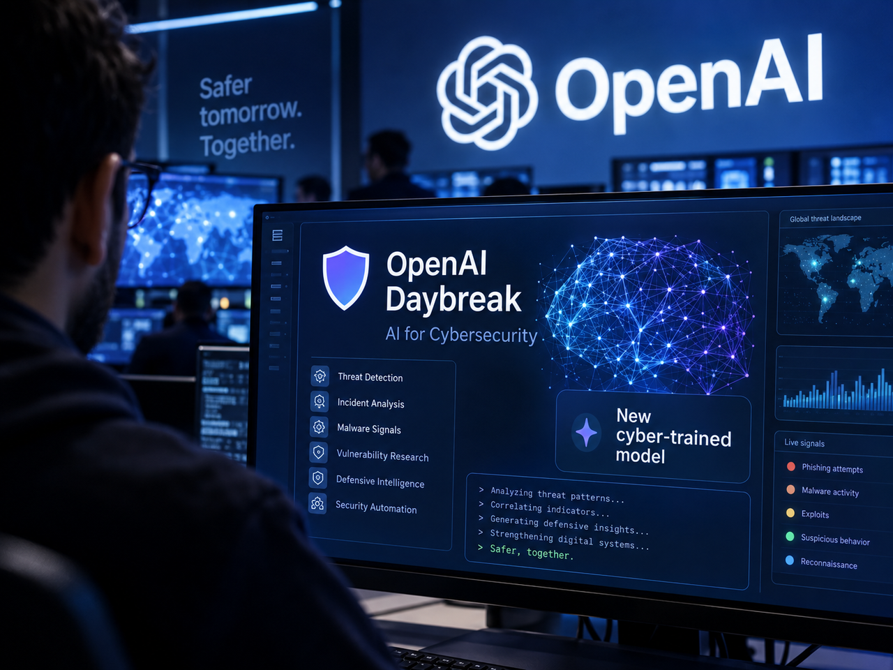 OpenAI lança GPT-5.6-Cyber e aposta em uma IA mais permissiva para enfrentar ataques cada vez mais automatizados