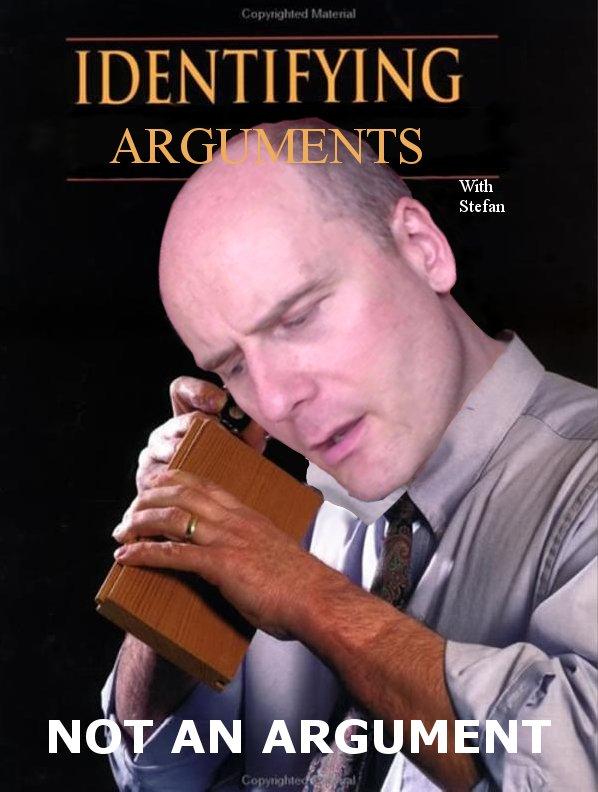 Stefan not an argument