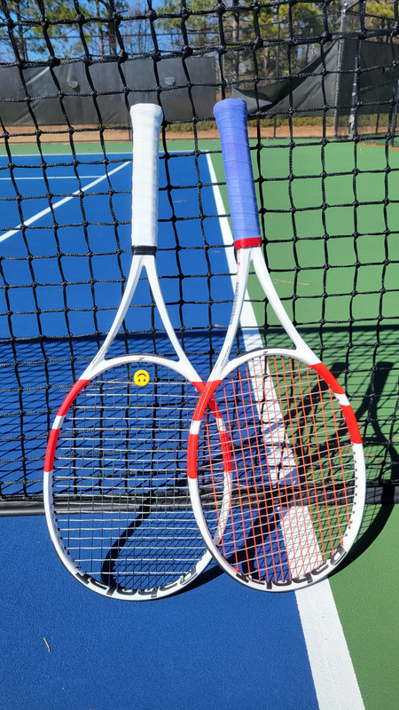 【計測済み】Babolat Pure Strike 16x19 グリップ2 Babolat Pure Strike 16x19 テニスラケット グリップ2 Babolat