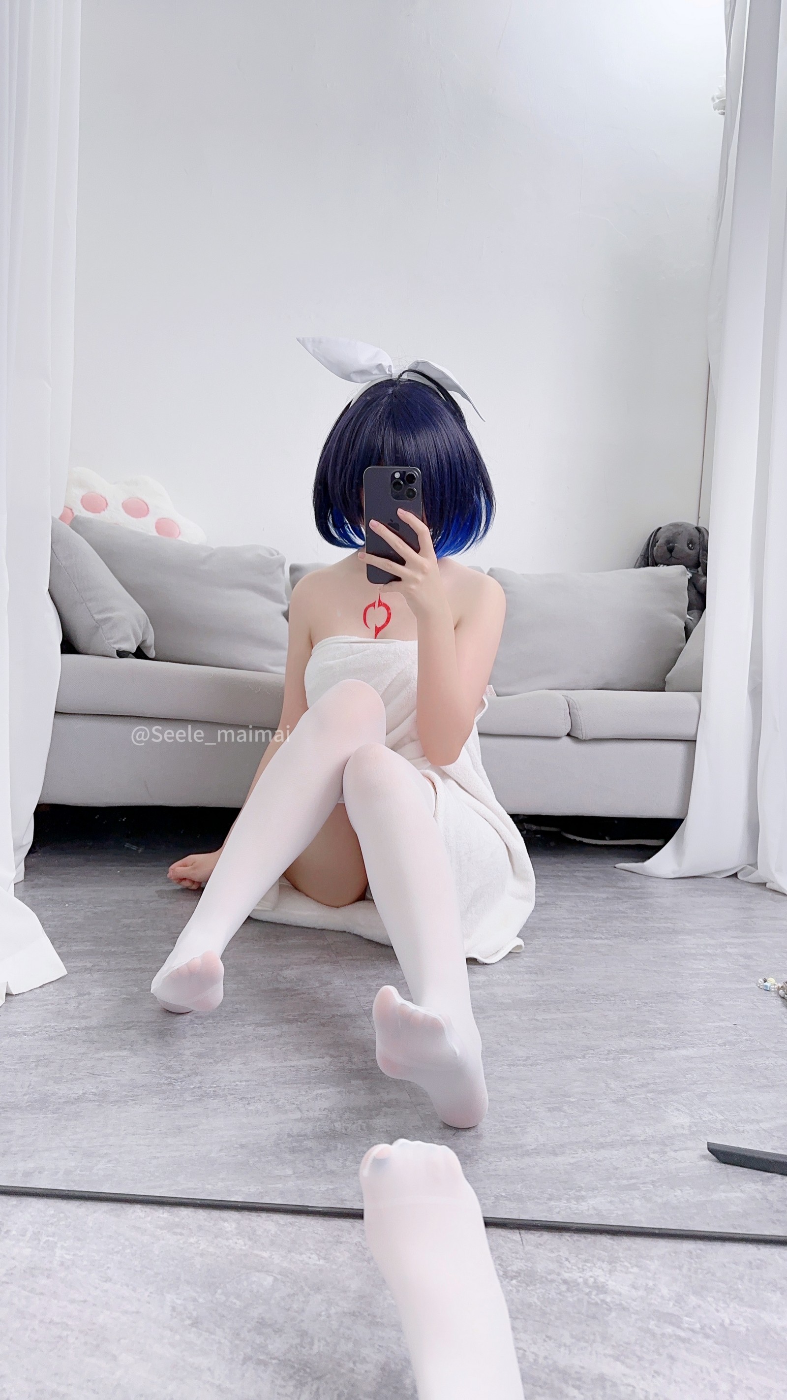 Seele麦麦崩崩温泉主题写真｜温泉场景高清套图（59P-196MB）插图6