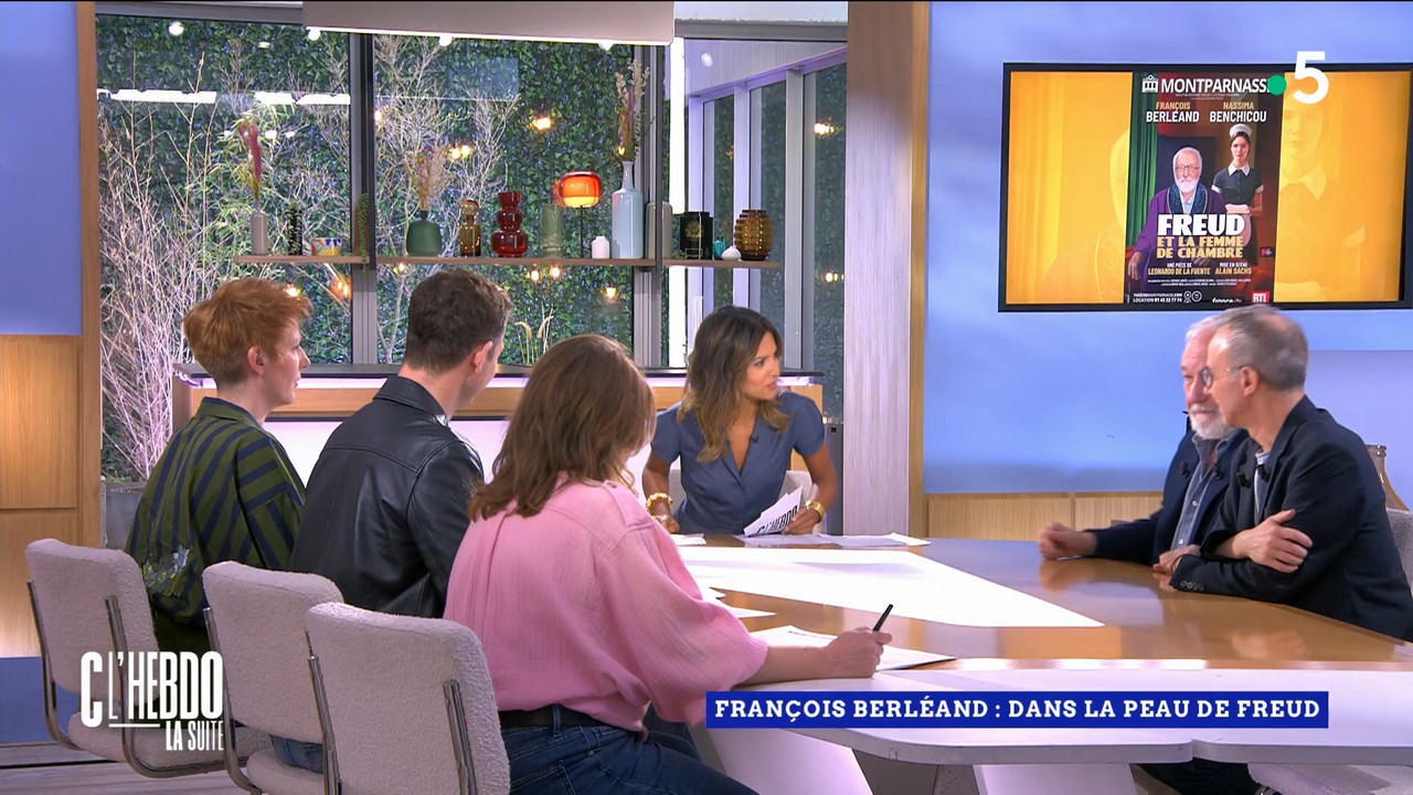 C l'hebdo la suite - Saison 8 - Invités François Berléand, Philippe Besson, Luci..._France 5_2024_03