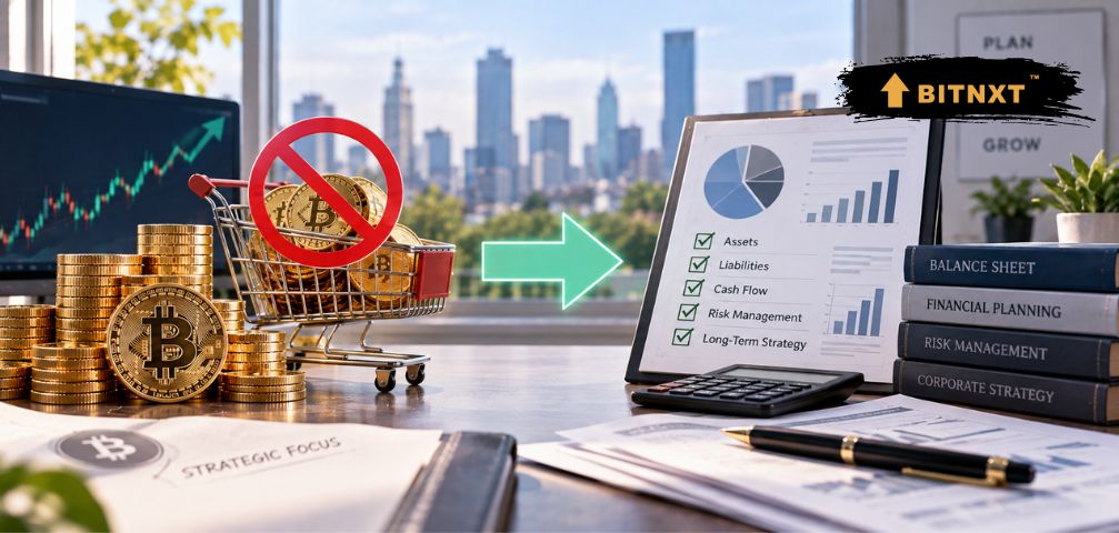 Strategy Stops Buying Bitcoin, Starts Managing Its Balance Sheet