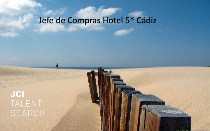 Jefe/a de Compras Hotel 5* Cádiz
