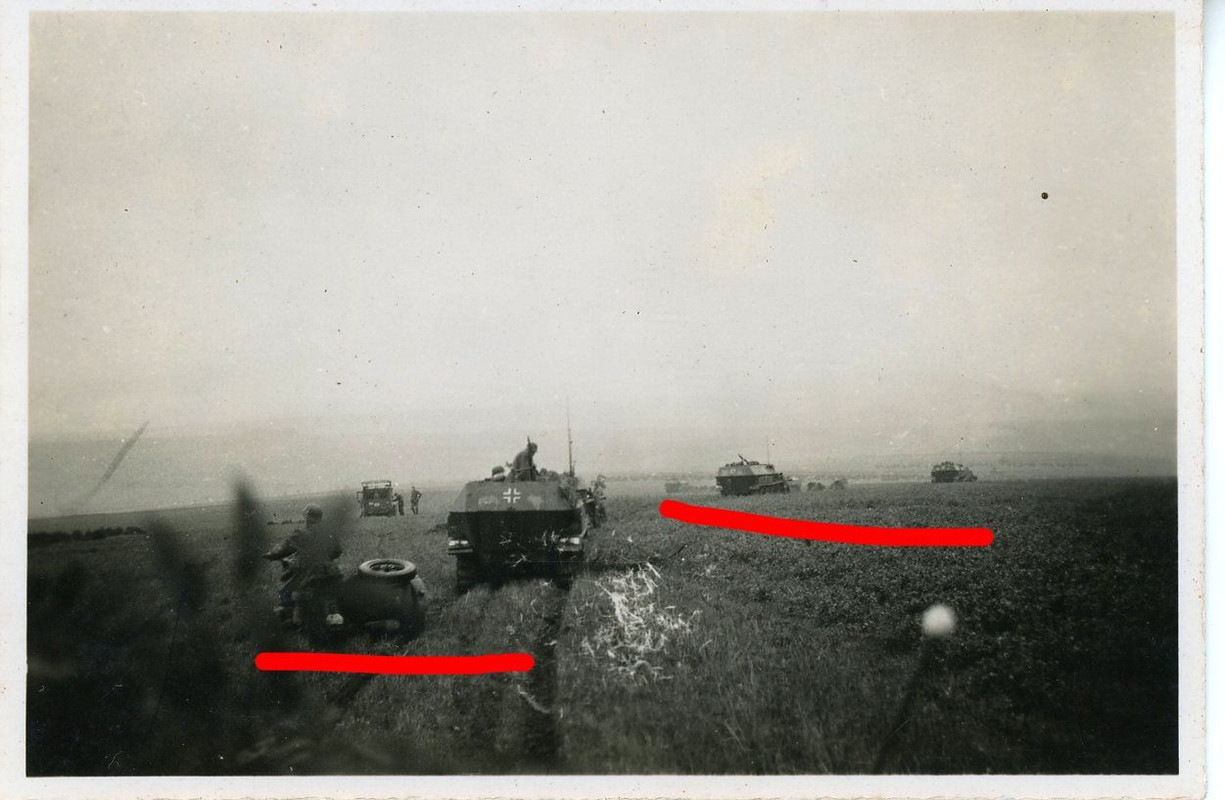 Russland Kämpfe Halbkette SPW Foto