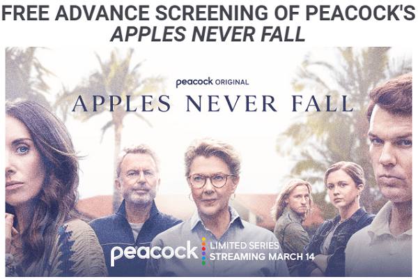 Discover the Gripping Drama of ‘Apples Never Fall’ with FREE Screening Tickets on March 12 Discover the Gripping Drama of ‘Apples Never Fall’ with FREE Screening Tickets on March 12