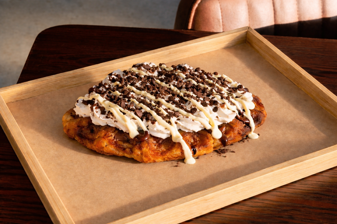 White Chocolate Croffle