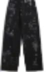 Balenciaga Baggy Black Graffiti Jeans