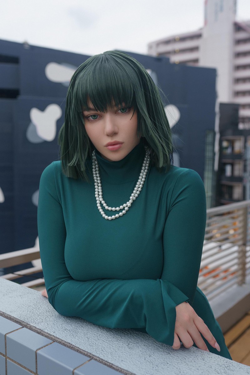 Alina Becker 吹雪 Fubuki Cosplay 一拳超人角色写真【40P-12M】插图3