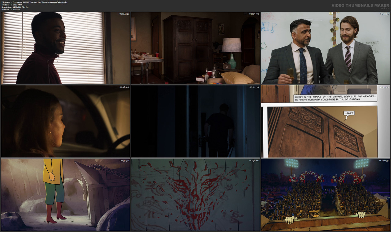 Creepshow S03E05 Time Out The Things in Oakwood's Past.mkv
