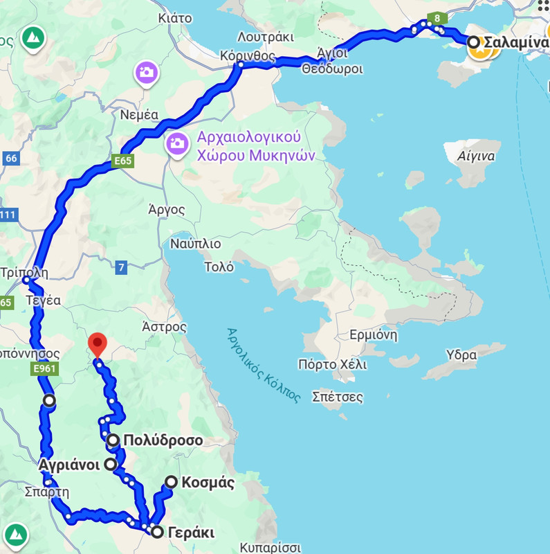 2025 Εκδρομή στον Πάρνωνα 2ο μέρος 17/8/25: