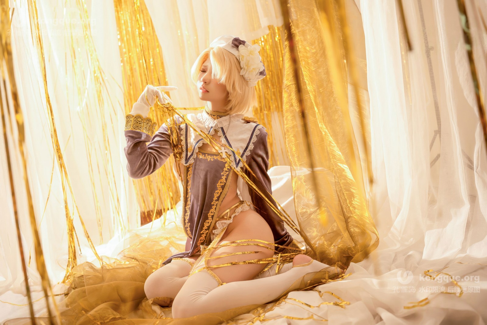 纸悦Etsu_ko《娼年贞德》Cosplay 写真合集｜暗黑主题高清套图[64P-640.9M]插图1