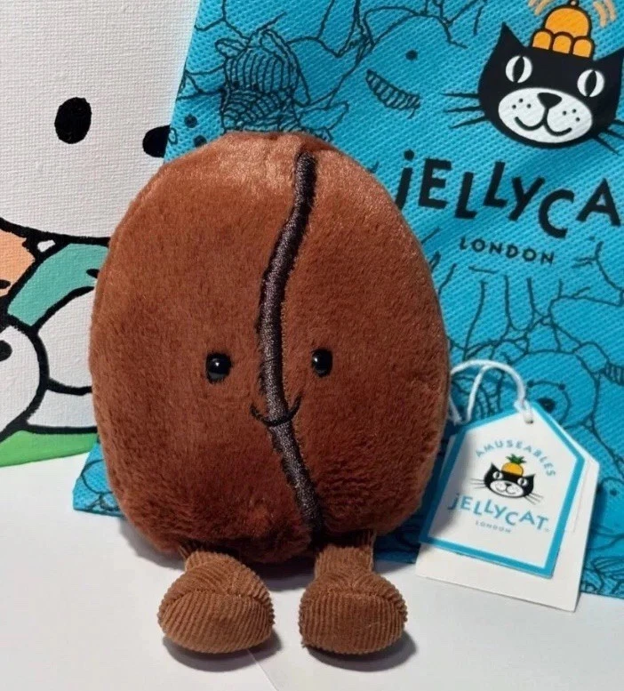 Jellycat Coffee Bean Soft Toy