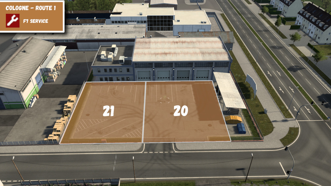 Cologne - F7/Service Station