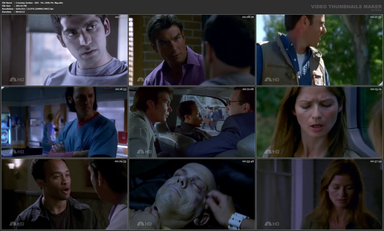 Crossing Jordan - 605 - Mr. Little Mr. Big.mkv