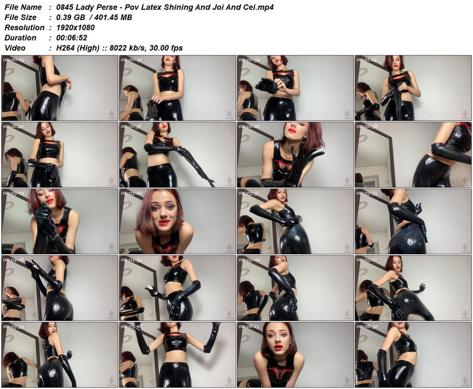 Schwuler Scheide Latex Pov