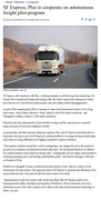 SF Express, Plus to cooperate on autonomous freight pilot program - Chinadaily.com.cn