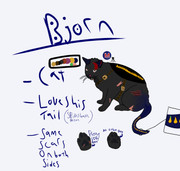 Semi-ref sheet for Howling to the Moon (credits to The Hollow Cliff/ Howling on the cliff)