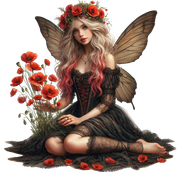 Poppies&Fairy4AImadeByLoriM2-24