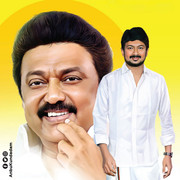 Udhayanidhi Stalin and Stalin Image 38
