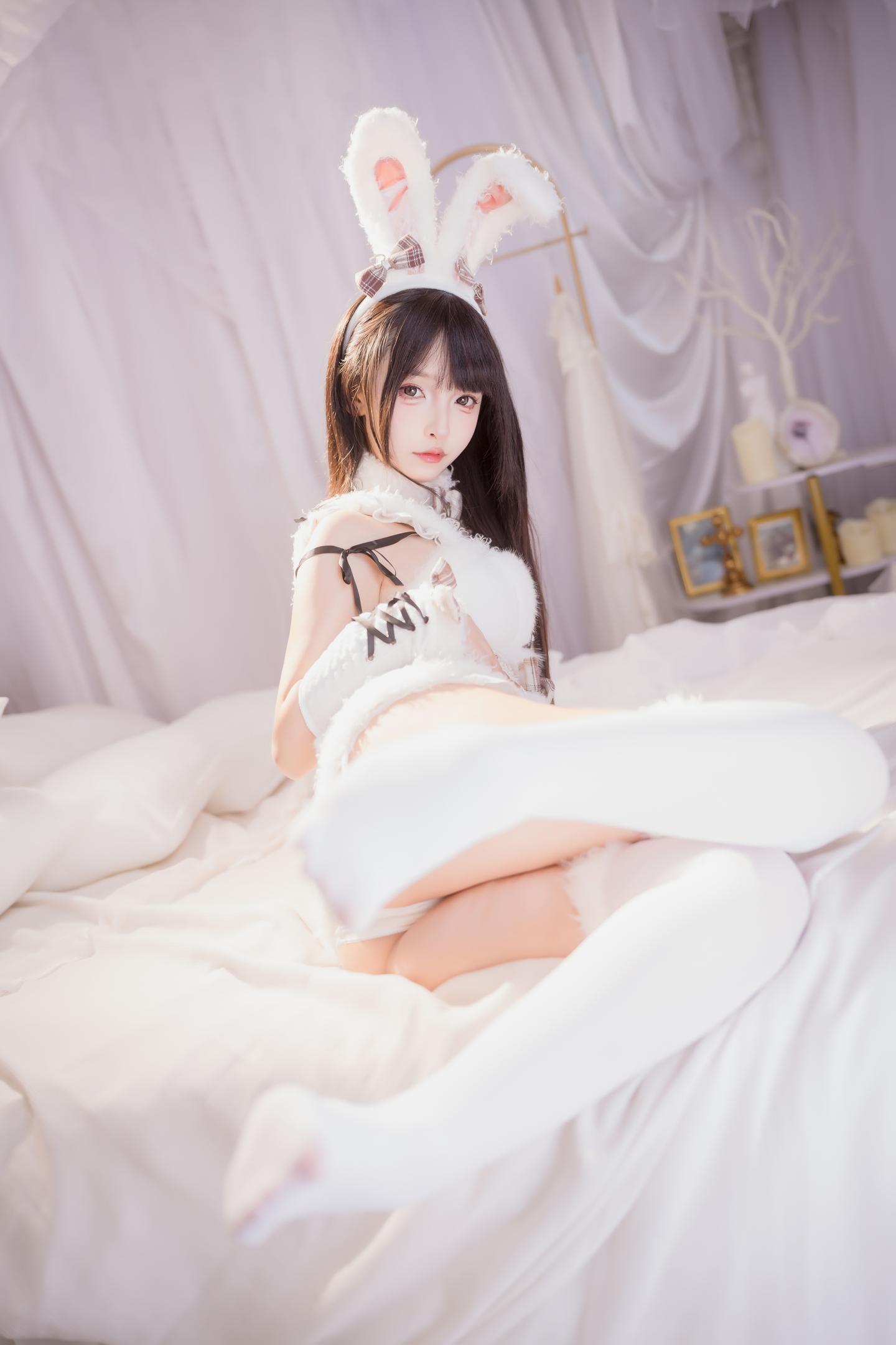 神楽坂真冬 NO.003 毛绒白兔 65