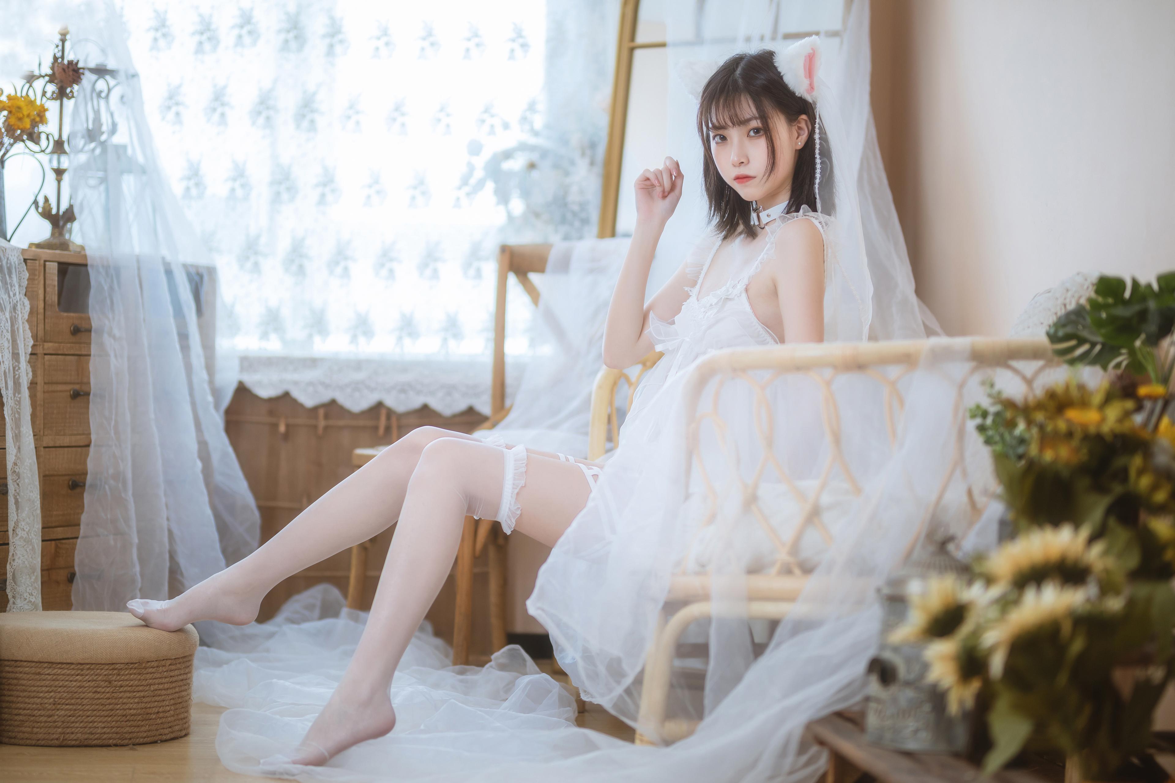 许岚LAN NO.003 少女白色裙 3