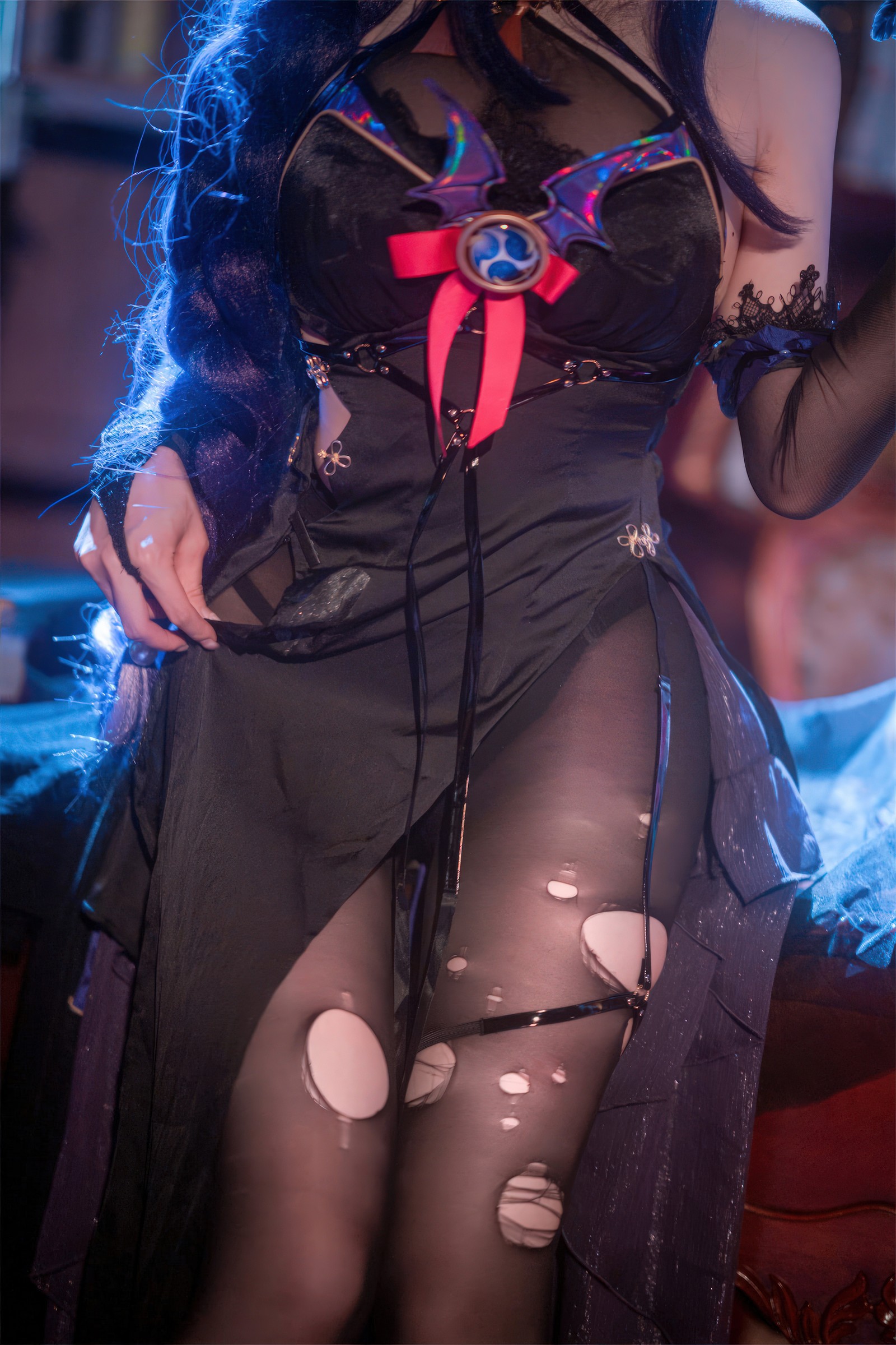 安食Ajiki 原神雷电将军魅魔写真集 – 高质量COS & 二次元美女 [35P-259M]插图