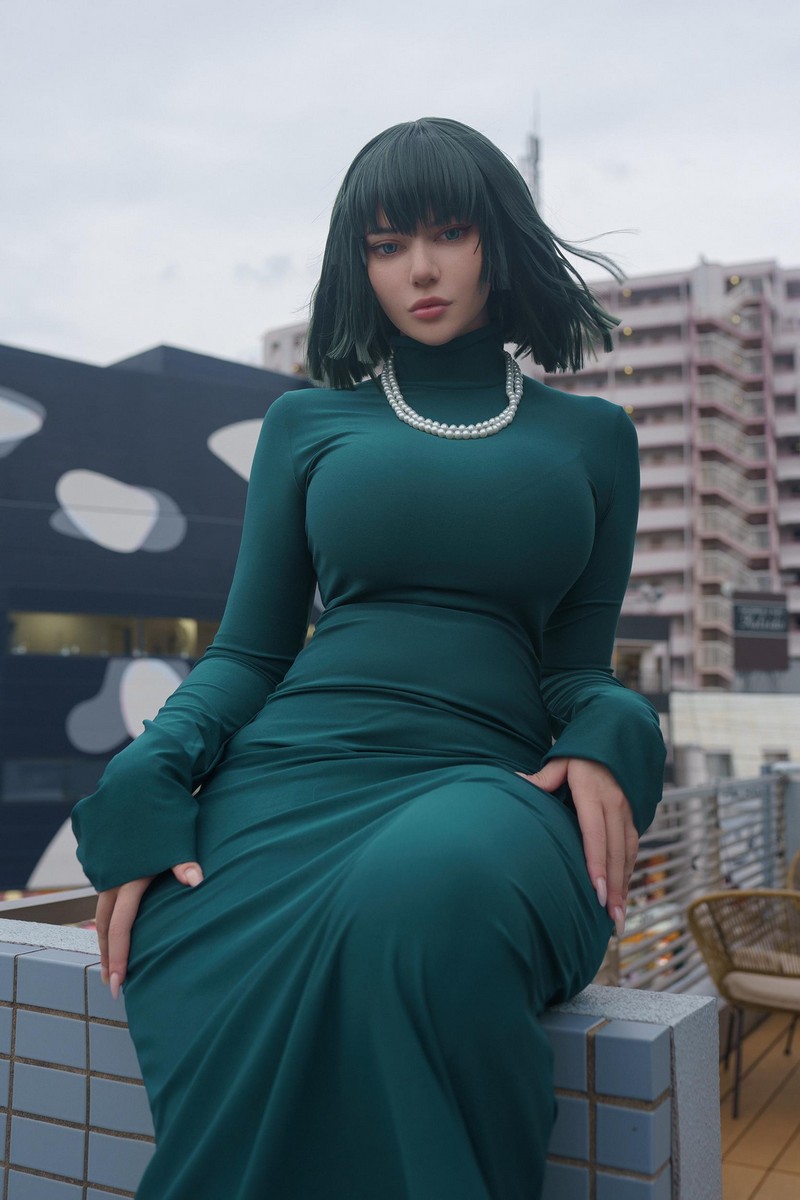 Alina Becker 吹雪 Fubuki Cosplay 一拳超人角色写真【40P-12M】插图6