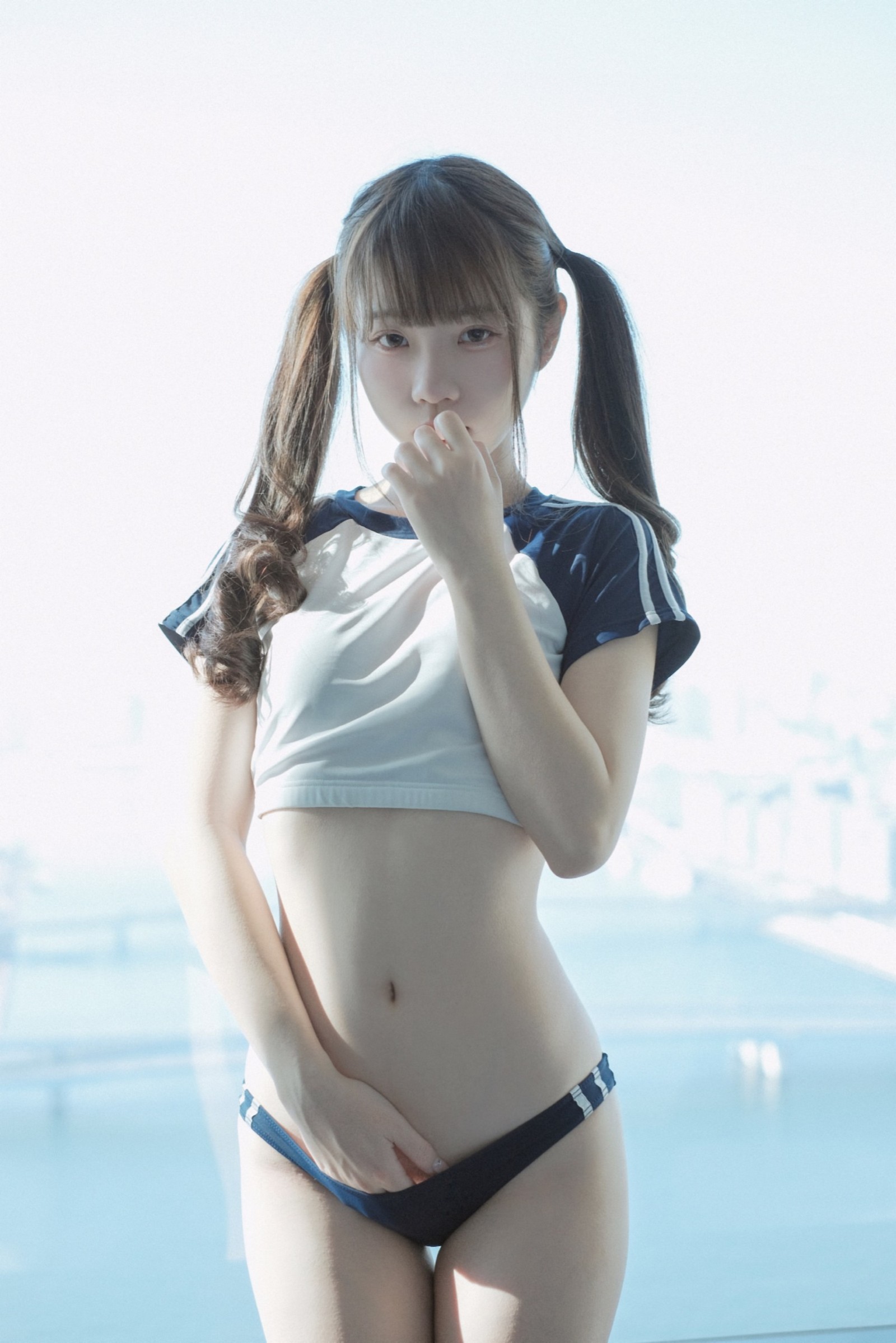 可可小白兔 礼物体操服少女 写真集 – 日系体操服 高清图 [35P-23.3M]插图2