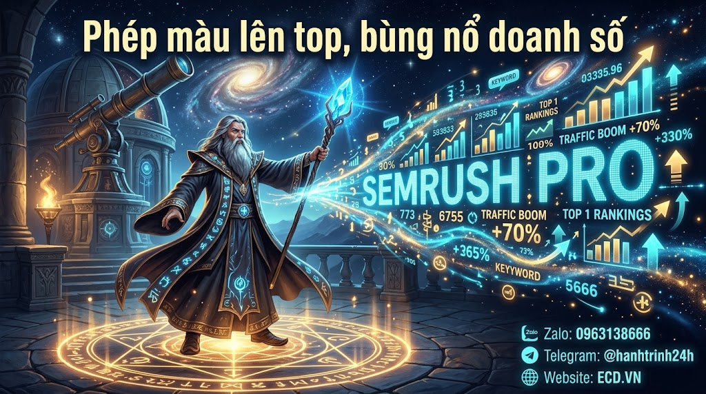 sang semrush giá rẻ